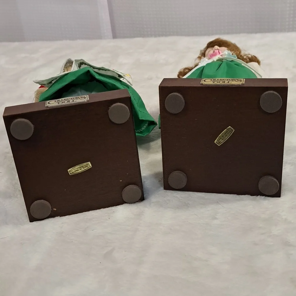 2 International Collectors Society Porcelain Dolls